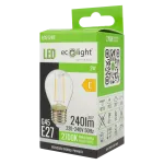 Żarówka LED GOLF BALL FILAMENT G45 2W E27 2700K 240lm