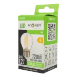 Żarówka LED GOLF BALL FILAMENT G45 6W E27 2700K 720lm