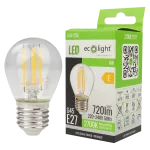 Żarówka LED GOLF BALL FILAMENT G45 6W E27 2700K 720lm