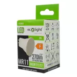 Żarówka LED MR11 3W 12V 3000K 270lm