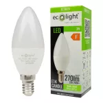 Żarówka LED CANDLE E14 3W 3000K 300lm