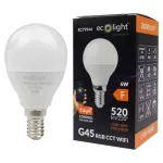 Żarówka LED GOLF BALL E14 6W RGB CCT 520lm Wifi tuya