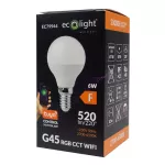 Żarówka LED GOLF BALL E14 6W RGB CCT 520lm Wifi tuya