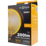 SERIA ZERO 4W 200lm E27 G188 Amber