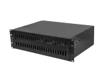 PRZEŁĄCZNICA ŚWIATŁOWODOWA LANBERG 48XSC DUPLEX / 48XLC QUAD RACK 19" 3U CZARNA + AKCESORIA 