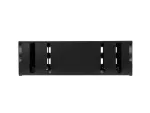 PRZEŁĄCZNICA ŚWIATŁOWODOWA LANBERG 48XSC DUPLEX / 48XLC QUAD RACK 19" 3U CZARNA + AKCESORIA 