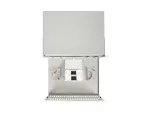 PRZEŁĄCZNICA ŚWIATŁOWODOWA LANBERG 48XSC DUPLEX / 48XLC QUAD RACK 19" 3U SZARA + AKCESORIA 