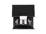 PRZEŁĄCZNICA ŚWIATŁOWODOWA LANBERG 48XSC SIMPLEX / 48XLC DUPLEX RACK 19" 2U CZARNA + AKCESORIA