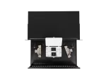 PRZEŁĄCZNICA ŚWIATŁOWODOWA LANBERG 48XSC SIMPLEX / 48XLC DUPLEX RACK 19" 2U CZARNA + AKCESORIA