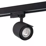 Projektor na szynoprzewód ATL3 GU10-B regulowany kąt max 10[W] na szynę TEAR IP20 kolor czarny PZH Gwarancja lat 5