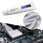Qoltec Klej termoprzewodzący 0.975 W/m-K | 5g | Biały