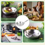KINGHOFF PATELNIA GASTRONOMICZNA STAL NIERDZEWNA 28cm 21CT