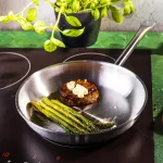 KINGHOFF PATELNIA GASTRONOMICZNA STAL NIERDZEWNA 28cm 21CT