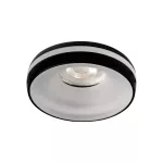 Oczko sufitowe ELICEO DSO B okrągły stop aluminium kolor czarny 1XGx5,3/GU10