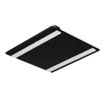 Oprawa biurowa KIENO LED KNDU-M6D-WW-B-P1D 595mm 36W 4950lm 3000K IP20 klosz soczewka DALI podtynkowa kolor czarny