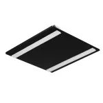 Oprawa biurowa KIENO LED KNDU-S6D-NW-B-P1D 595mm 19W 2750lm 4000K IP20 klosz soczewka DALI podtynkowa kolor czarny