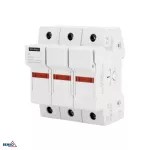 PODSTAWA BEZPIECZNIKOWA 3-POLOWA DO WKŁADEK 14x51 690V AC MAX. 63A Z KONTROLKĄ SCHELINGER