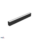 OPRAWA LINIOWA LARQUES 60CM 13,5W-26W 1800LM-3450LM 3000K/3500K/4000K CZARNA
