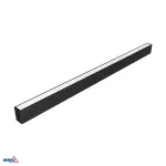OPRAWA LINIOWA LARQUES 120CM 25W-40W 3600LM-5700LM 3000K/3500K/4000K CZARNA