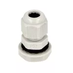 Dławnica kablowa IP68 z gwintem PG 3,5-6mm PG-7 jasnoszary