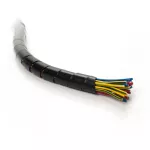 Wąż spiralny GST-15B czarny