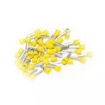Końcówka tulejkowa miedziana izolowana 1,0mm2 8mm DUI-1,0-8ZO żółty
