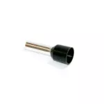 Końcówka tulejkowa miedziana izolowana 1,5mm2 10mm DUI-1,5-10CZ czarny
