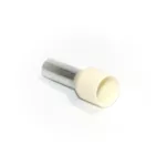 Końcówka tulejkowa miedziana izolowana 10,0mm2 12mm DUI-10,0-12SLO kość słoniowa