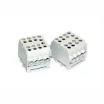 Zacisk odgałęźny HLAK-35-1/6SZ szary