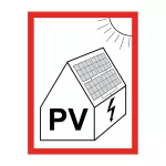 Tablica samoprzylepna 105x148 "PV" NI2-PV
