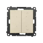 Simon 55 GO WMDS-042XXX-144 Sterownik pojedynczy z funkcją sterowania bezprzewodowo roletami Wi-Fi; 16 A, 230 V, (moduł); Szampański mat