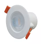 HEDA oprawa sufitowa wpuszczana LED downlight okrągła 8W 800 lm 6500K zimna biała 100° IP40, 180-260V
