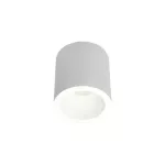 HEDA tuba sufitowa natynkowa LED downlight GU10 okrągła biała 7W 600 lm 3CCT 3000K/4000K/6000K IP20, 180-260V