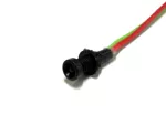Lampka LED zielona 12-24V AC/DC (klosz 3mm)
