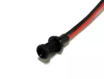 Lampka LED czerwona 12-24V AC/DC (klosz 3mm)