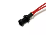 Lampka LED czerwona 230V AC/DC (klosz 3mm)