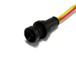 Lampka LED czerwona 12-24V AC/DC (klosz 5mm)