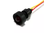 Lampka LED czerwona 12-24V AC/DC (klosz 10mm)