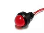 Lampka LED czerwona 230V AC/DC (klosz 20mm)