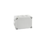 Puszka hermetyczna LIGHT 130x176x76 IP65 pokrywa pełna, z dławicami (6xM25, 4xM40)