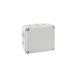 Puszka hermetyczna LIGHT 165x189x99 IP65 pokrywa pełna, z dławicami (6xM25, 4xM40)