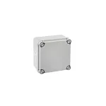 Puszka hermetyczna LIGHT 112x112x67 IP65-IP67 pokrywa pełna, z osłabieniami (7xM25)
