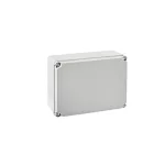 Puszka hermetyczna LIGHT 184x244x99 IP65-IP67 pokrywa pełna, z osłabieniami (4xM25, 6xM40)