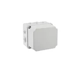 Puszka hermetyczna wysoka LIGHT 165x189x158 IP65 pokrywa pełna, z dławicami (6xM25, 4xM40)
