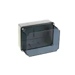 Puszka hermetyczna wysoka LIGHT 184x244x179 IP65-IP67 pokrywa transparentna, z osłabieniami (4xM25, 6xM40)