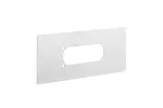 Metalowy adapter pod flansze FL21 x1 (pokrywa 172x432) dla ARGENTA