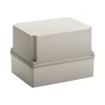 Puszka hermetyczna wysoka LIGHT 184x244x179 IP65-IP67 pokrywa pełna, gładka