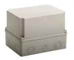 Puszka hermetyczna wysoka LIGHT 194x255x179 IP65 pokrywa pełna, z dławicami (4xM25, 6xM40)