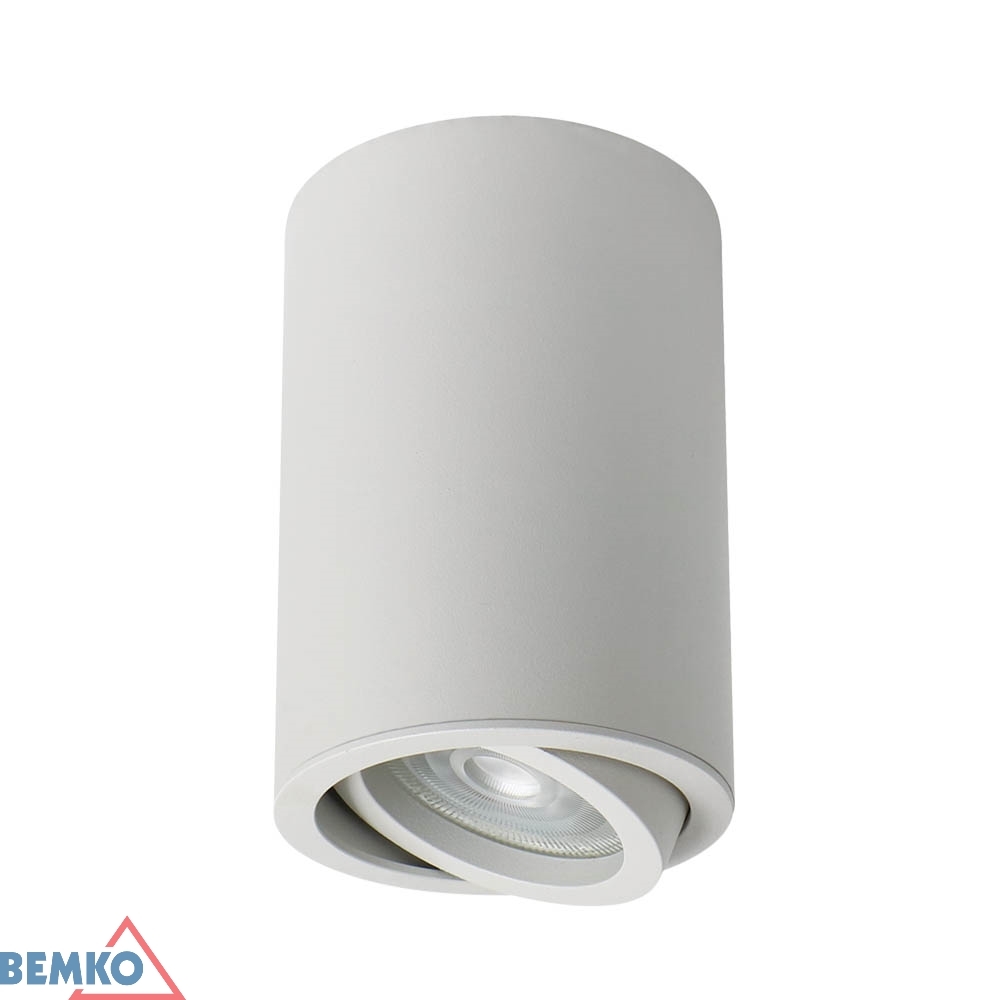 OPRAWA DOWNLIGHT ULTER REGULOWANA fi70 GU10 MAX. 1x50W BIAŁA