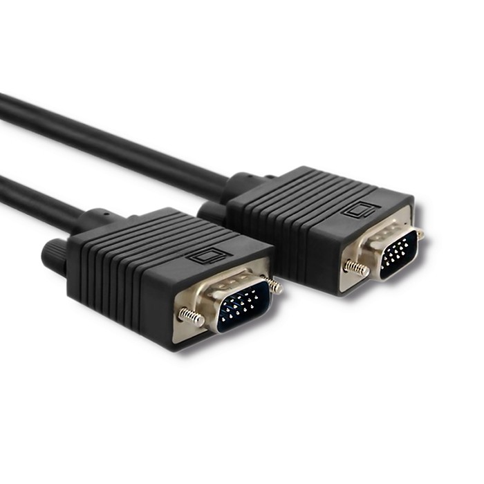 Qoltec Kabel monitorowy XGA męski / XGA męski | 1.5m | Podwójnie ekranowany | Full HD